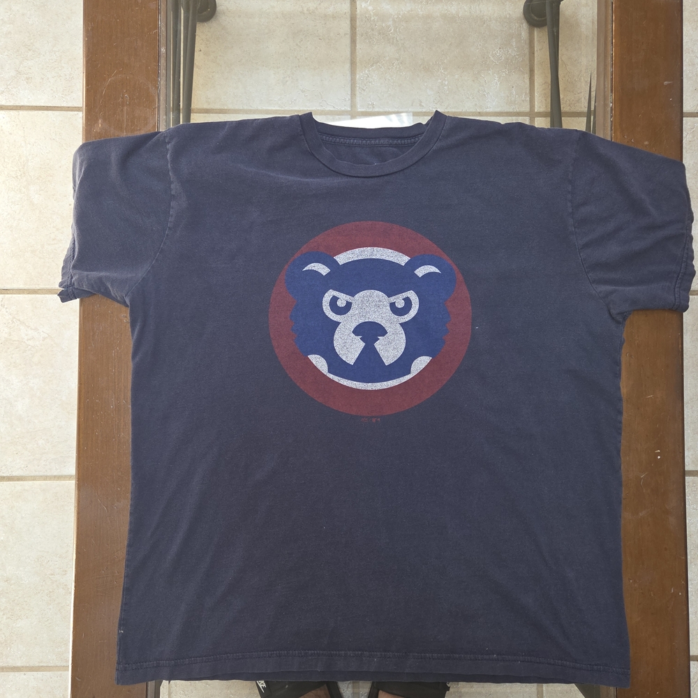 Navy Blue T-Shirt with Cubs Logo (G125)